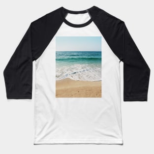 Coastal, Beach art, Blue Water, Sea, Ocean Baseball T-Shirt